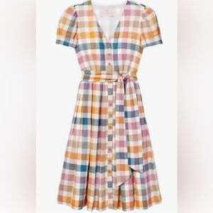 Gal Meets Glam Poppy Plaid Shirt Dress